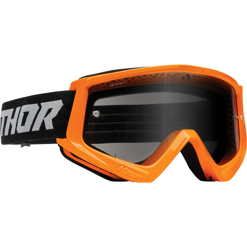 Thor 2023 Combat Racer Sand Goggles Fluro Orange/Grey