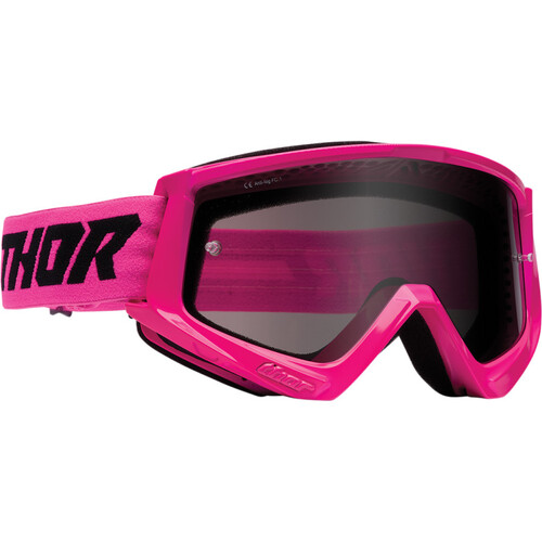 Thor 2023 Combat Racer Sand Goggles Fluro Pink/Black