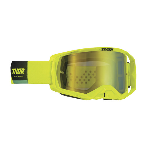 Thor 2023 Activate Goggles Acid/Black w/Mirror Lime Lens