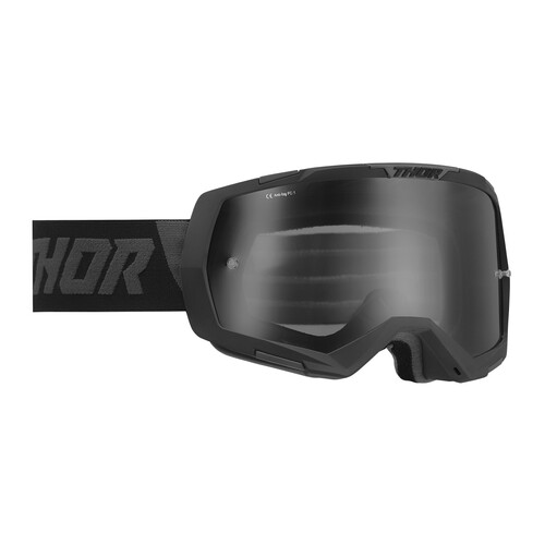 Thor 2023 Regiment Goggles Black/Grey w/Smoke Lens