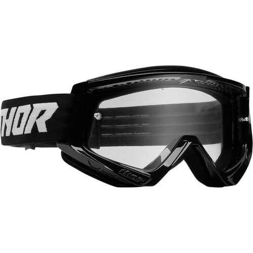 Thor 2023 Combat Racer Youth Goggles Black/White