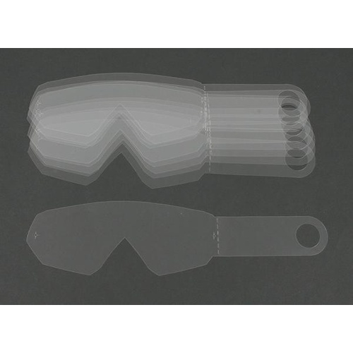 Thor 2023 Clear Tear-Offs for Combat Youth Goggles (10 Pack)