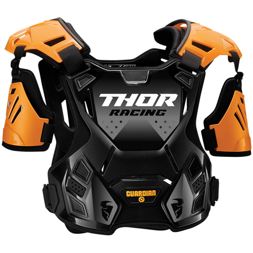 Thor 2024 Guardian Orange/Black Youth Roost Guard [Size:SM/MD]