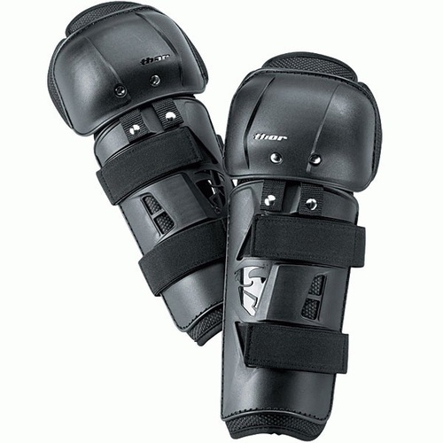 Thor 2023 Sector Black Youth Knee Guards