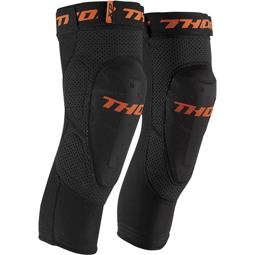 Thor 2024 Comp XP Black Knee Guards [Size:SM/MD]