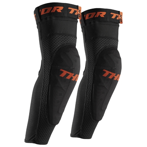 Thor 2024 Comp XP Black Elbow Guards [Size:SM/MD]