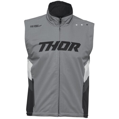 Thor 2024 Warmup Grey/Black Textile Vest [Size:SM]
