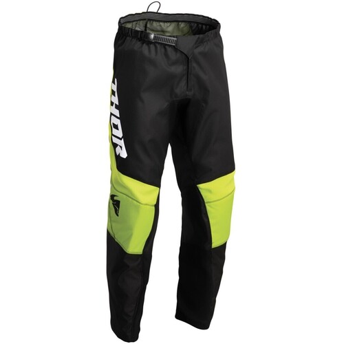 Thor 2022 Sector Chev Black/Green Pants [Size:32]