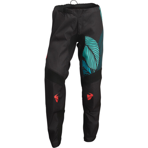 Thor 2022 Sector Urth Black/Teal Womens Pants [Size:5/6]