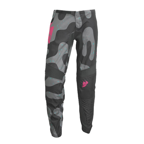 Thor 2023 Sector Disguise Grey/Fluro Pink Womens Pants [Size:3/4]
