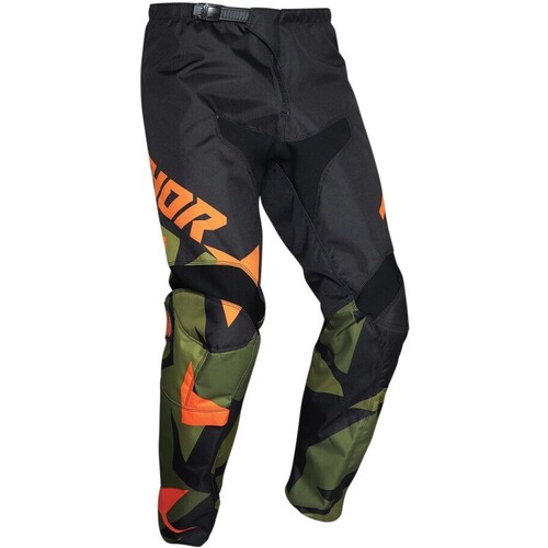 Thor 2021 Sector Warship Green/Orange Youth Pants [Size:18]