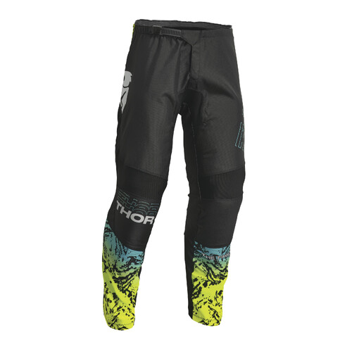 Thor 2023 Sector Atlas Black/Teal Youth Pants [Size:18]