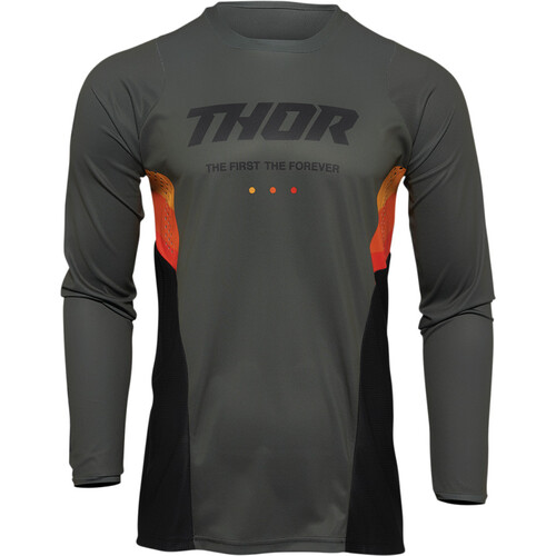 Thor 2022 Pulse React Army/Black Jersey [Size:LG]