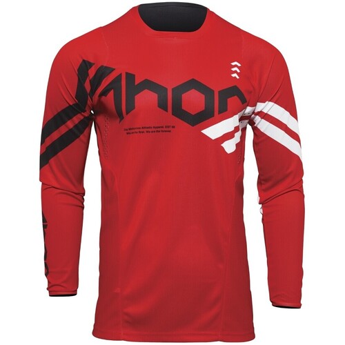 Thor 2023 Pulse Cube Red/White Jersey [Size:SM]