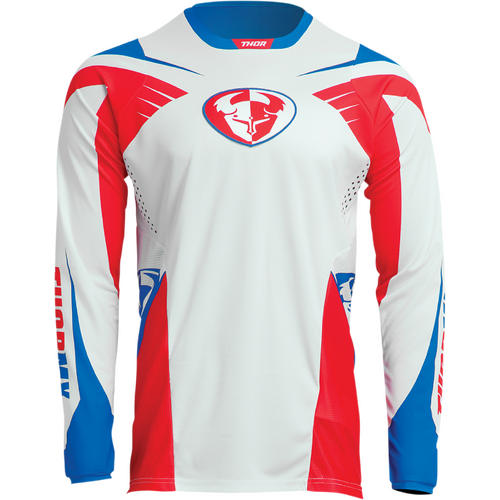 Thor Limited Edition Pulse 04 Red/White/Blue Jersey [Size:SM]