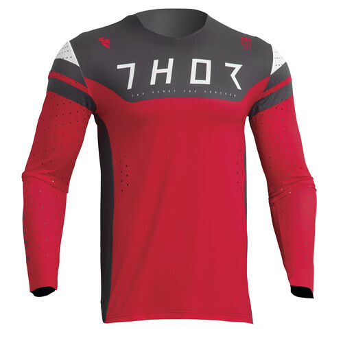 Thor 2023 Prime Rival Red/Charcoal Jersey [Size:SM]
