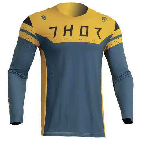 Thor 2023 Prime Rival Teal/Yellow Jersey [Size:MD]