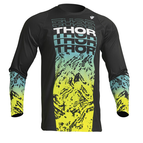 Thor 2023 Sector Atlas Black/Teal Jersey [Size:MD]