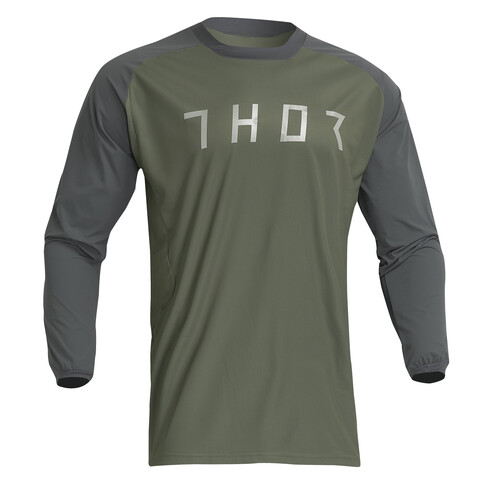 Thor 2024 Terrain Army/Charcoal Jersey [Size:SM]