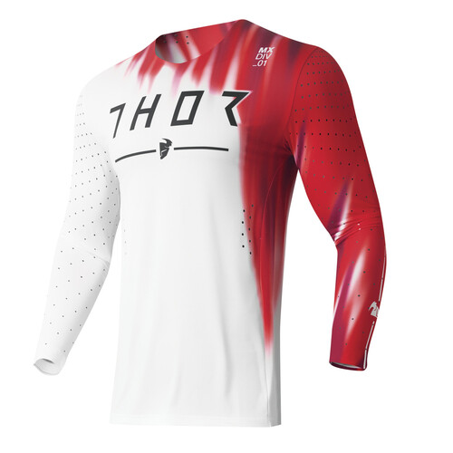 Thor Prime Freeze White/Red Jersey [Size:SM]