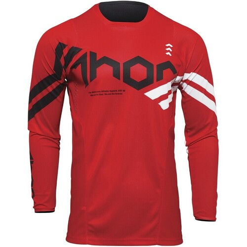Thor 2022 Pulse Cube Red/White Youth Jersey [Size:XS]
