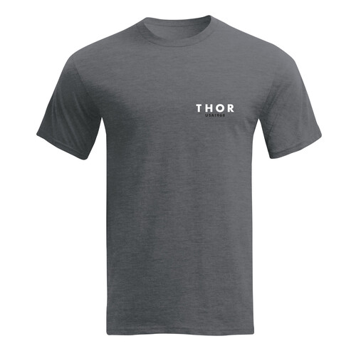 Thor 2023 Vortex Graphite Heather Tee [Size:SM]