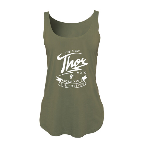 Thor 2024 Thunder Military Green Womens Tank Top [Size:SM]