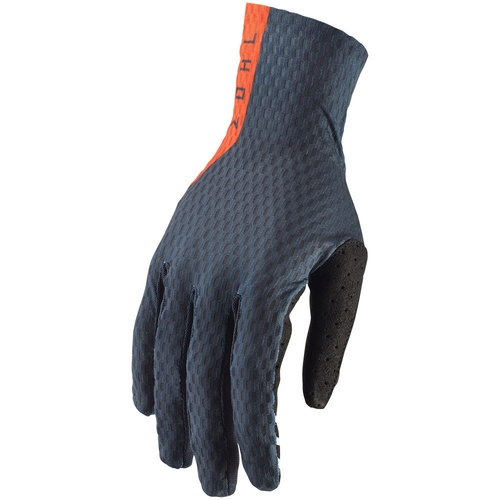 Thor 2019 Agile Midnight/Orange Gloves [Size:XS]