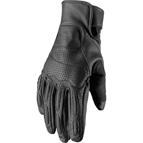 Thor 2024 Hallman GP Black Gloves [Size:SM]