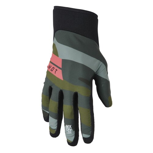 Thor 2022 Agile Status Camo Gloves [Size:XS]
