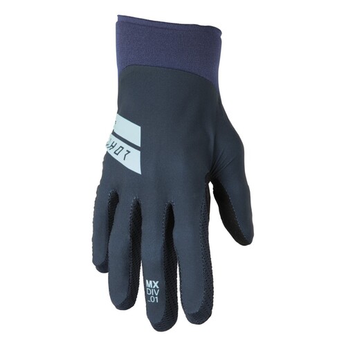 Thor 2022 Agile Hero Midnight/Mint Gloves [Size:XS]
