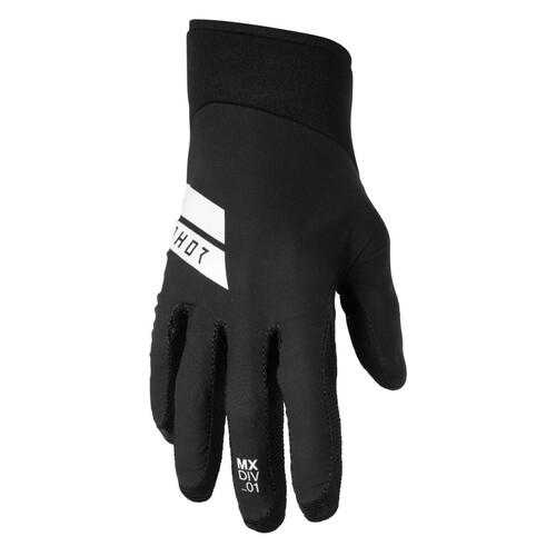 Thor 2022 Agile Hero Black/White Gloves [Size:SM]