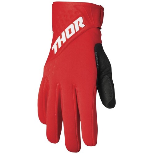 Thor 2024 Spectrum Cold Weather Red/White Gloves [Size:XS]