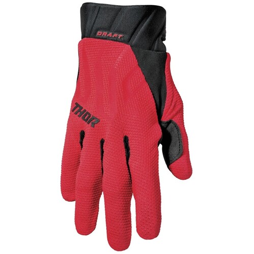 Thor 2024 Draft Red/Black Gloves [Size:XS]