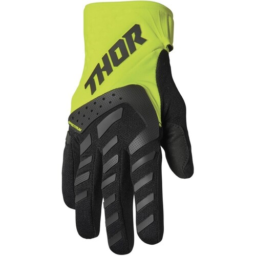 Thor 2023 Spectrum Black/Acid Gloves [Size:XS]