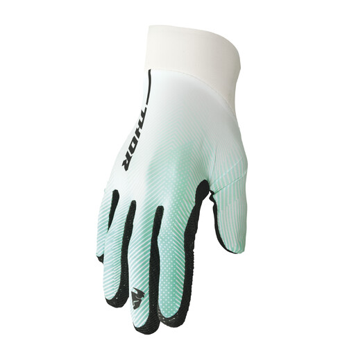 Thor 2023 Agile Tech White/Teal Gloves [Size:XS]