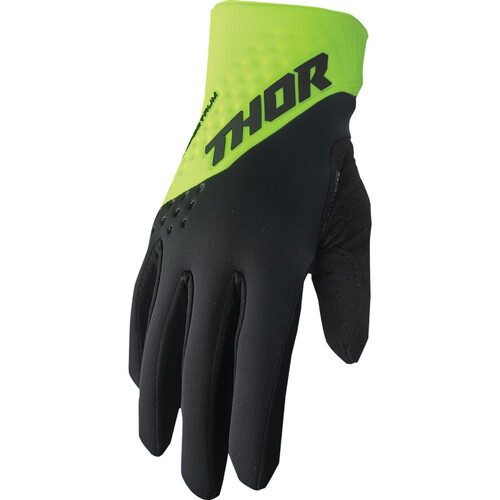 Thor 2024 Spectrum Cold Weather Black/Acid Gloves [Size:XS]