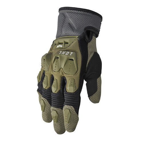 Thor 2024 Terrain Army/Charcoal Gloves [Size:SM]