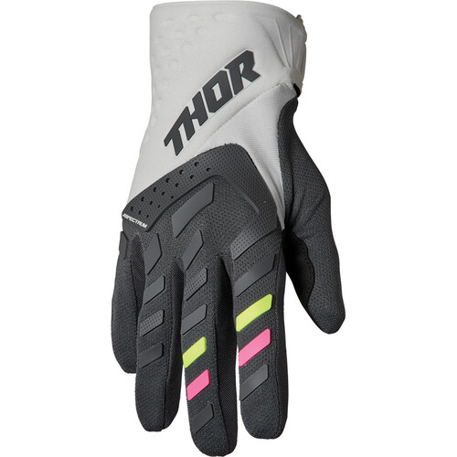 Thor 2023 Spectrum Light Grey/Charcoal Womens Gloves [Size:SM]