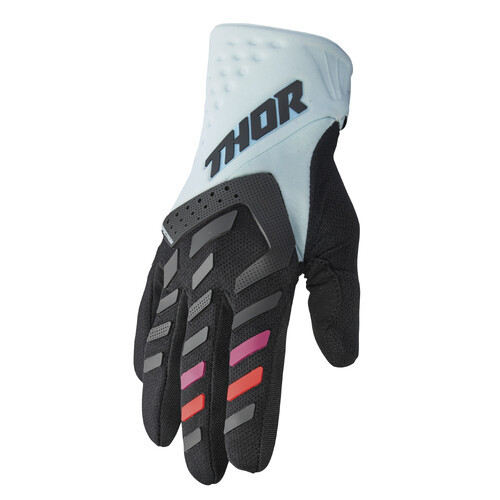 Thor 2024 Spectrum Black/Light Mint Womens Gloves [Size:SM]