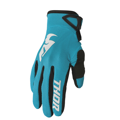 Thor 2024 Sector Aqua/Vintage White Womens Gloves [Size:SM]