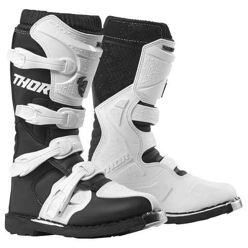 Thor 2023 Blitz XP Black/White Womens Boots [Size:5]