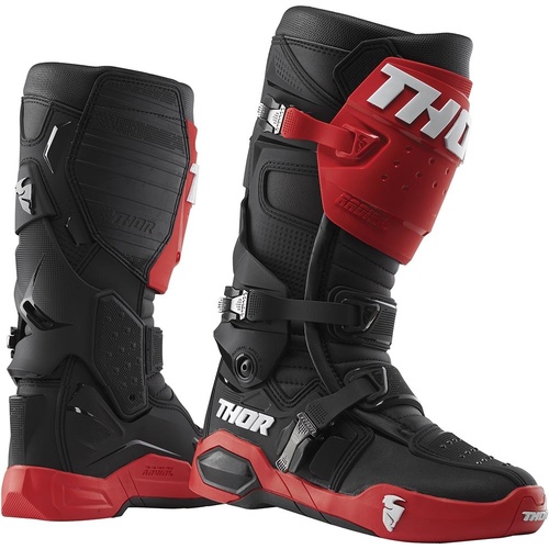 Thor 2024 Radial Black/Red Boots [Size:7]
