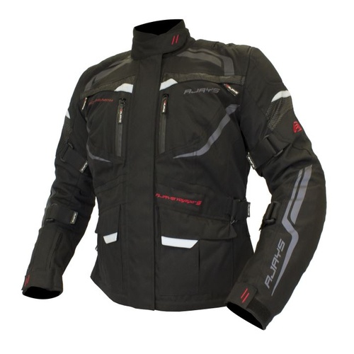 Rjays Voyager V Black Textile Jacket [Size:XS]