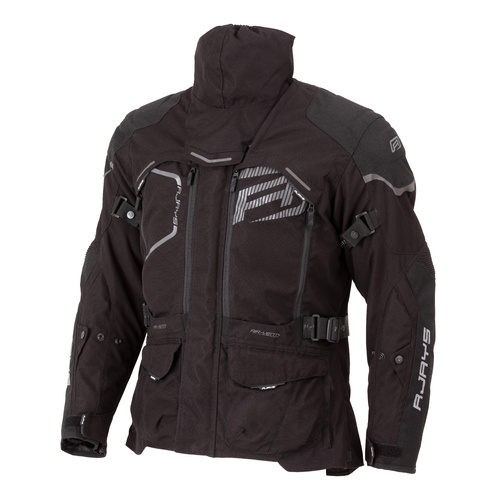 Rjays Adventure Black/Black Textile Jacket [Size:LG]