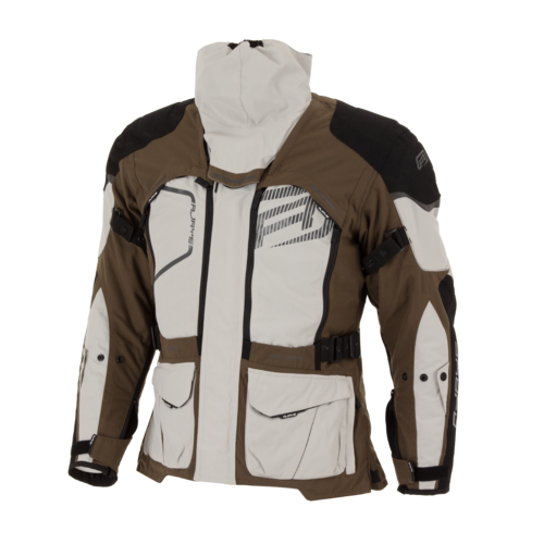 Rjays Adventure Grey/Olive Textile Jacket [Size:SM]