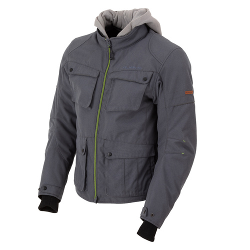Rjays Vincent Grey Textile Jacket [Size:XS]