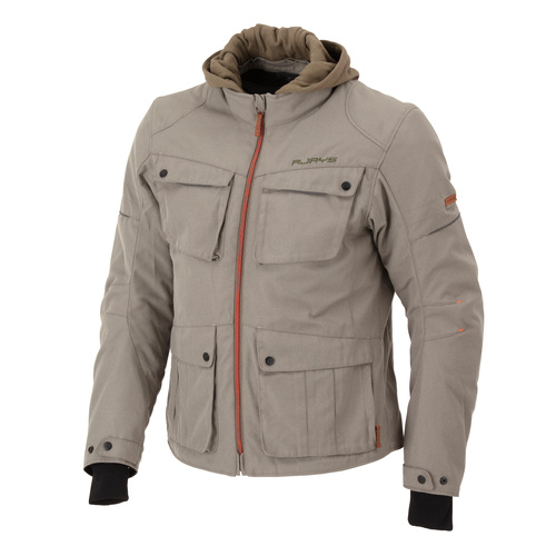 Rjays Vincent Olive Textile Jacket [Size:XS]