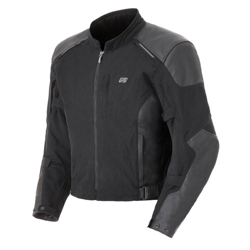 Rjays Division Black Textile Jacket [Size:SM]
