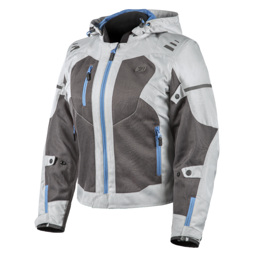 Rjays Tracer 2 Air Grey Womens Textile Jacket [Size:8]